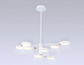 Светильник подвесной 100*85 см, LED 67W, 3000К, белый, золото Ambrella Comfort LineTech FL51642