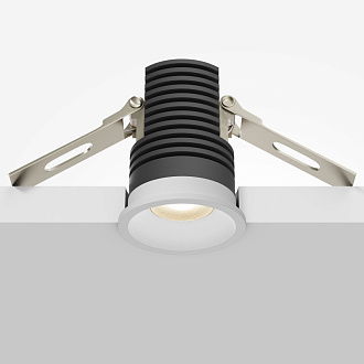 Встраиваемый светильник 3,9*3,9*5,1 см, LED, 7W, 3000К, Maytoni Technical MINI DL059-7W3K-W белый