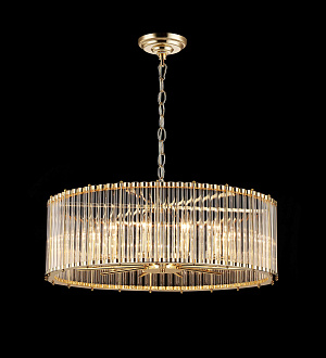 Люстра Ø800 x H270 (1000), мм, 12*40W (480W), H GOLD (Золото) NewRgy L1-ф800 H GOLD