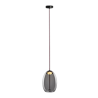 Подвесной светильник 12*23 см, 1*LED*5W LOFT IT Knot 8134-A mini черный