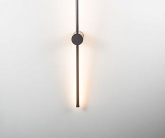 Бра 100 см Kink Light Локи, Led 20W (4000K), черный, 08423-100,19(4000K)