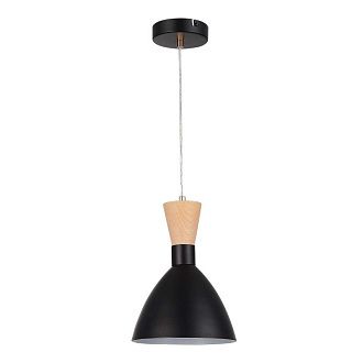 Подвесной светильник 18*30 см, 1*E14*40W, Evoluce Vista SLE1256-403-01, черный