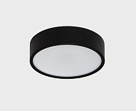 Светильник 15 см, 18W LED, 3000K Megalight M04-525-146 black, черный