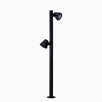 Уличный столб 35*5*120- см, *LED*20W, Favourite Bio 4744-2F, черный