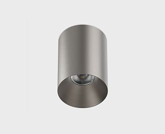 Накладной светильник 6 см, 12W, 3000K, Italline IT02-027 dark silver 3000K, темно-серебристый 