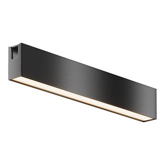 Трековый светильник  TR151-1-18W3K-B 34,6*2,4*-4,9 см, *LED*18W, 3000K, Maytoni technical FLARITY TR151-1-18W3K-B, Черный