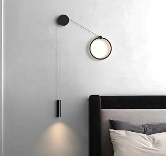 Настенный светодиодный светильник Inodesign Hook Right 44.9052