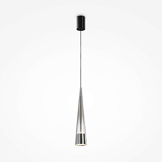 Светильник 8 см, 12W, 3000K, Maytoni P090PL-L12CH3K, черный