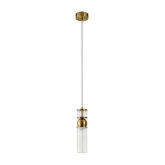 Подвес *8*222-222 см, 1*E14*40W, Lumion Denver LUM8276/1A, латунь