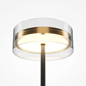 Торшер 160 см, 24W, 3000K, Maytoni Dress code MOD348FL-L24BBS3K, черный-латунь