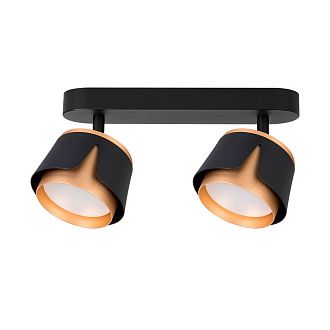 Спот 15*27*10 см, 2*GX53, 12W, Arte Lamp Amaks A8028PL-2BK, Черный