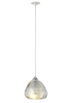 Светильник подвесной 12 см, Crystal L ux VERANO SP1 SILVER Серебро