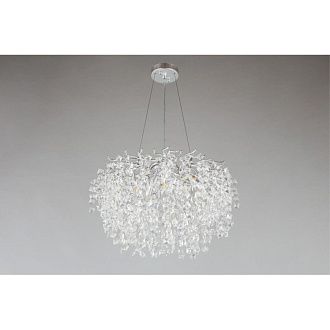 Подвесная люстра 60*70-160 см, 10*G9, 5W, Aployt Danusia APL.846.03.10, хром
