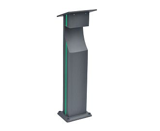 Светильник 80 см, 6W, 4000K, Kink Light 09205-F,16(07), серый