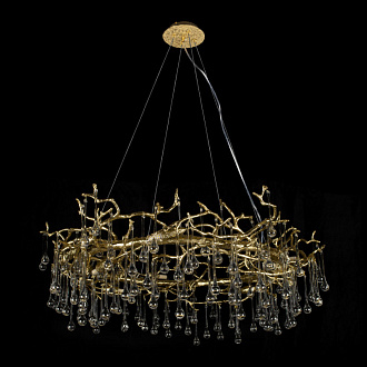 Подвесная люстра 80 см, 8*G9 золото Loft It Bijout 10068/800 GD