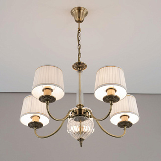 Люстра Citilux CL433153, диаметр 67 см, бронза