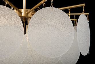 Люстра Freya Porto FR5104PL-06BS, латунь, диаметр 65 см