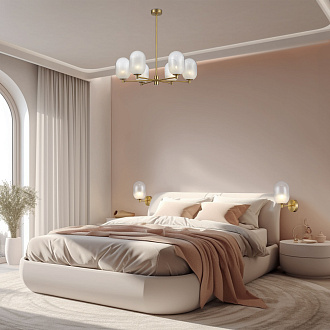 Светильник 65 см, Eurosvet 60161/6, латунь