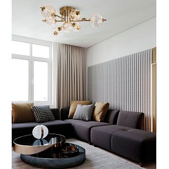 Светильник 70*70*26 см, LED 35W, 3000 / 6000K, Бронза MODELUX ML.6090.7