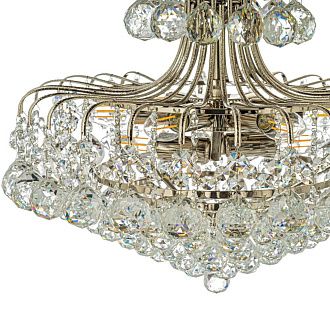 Люстра *48*37 см, 8*E14*40W, Arti Lampadari Alanno Alanno E 1.5.50.100 N, Матовый никель