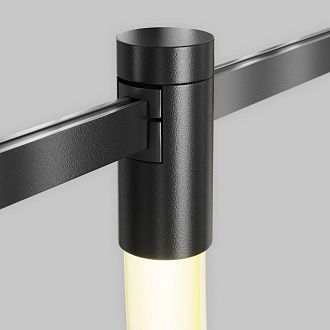 Трековый магнитный светильник 200 см, 27W, 3000K, Maytoni Technical Tau Flarity TR154-1-27W3K-B, черный