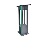 Светильник 80 см, 8W, 4000K, Kink Light 09206-F,16(07), серый