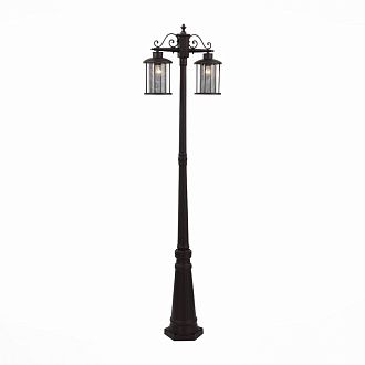 Светильник уличный наземный 53 см, ST LUCE LASTERO SL080.425.02 Темный кофе