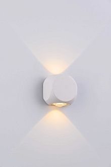 Светильник L90 x W85 x H55, мм, 2*1W 3000K, WT (Белый) Rilon PL-580-2W WT