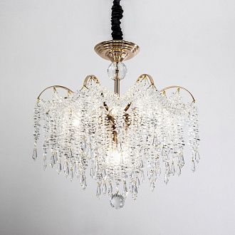Подвесная люстра 48*48*105 см, Е14 10x40ВтW, Золото MODELUX ML.855.10