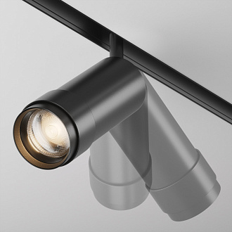 Светильник на шине 5,5*5,5*19,5 см, LED, 12W, 3000К, Maytoni Technical Focus Zoom TR211-1-12W3K-Z-B черный