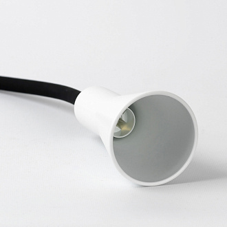 Настольная лампа 29*40/70 см, 1*E14 черный Lussole Escambia LSP-0717