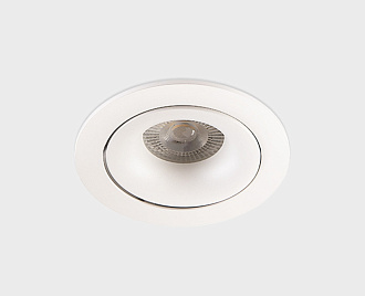 Встраиваемый светильник Italline M02-026029 white белый, вр 9,5 см