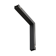 Коннектор питания угловой внутренний Maytoni Basity TRA172ICPC-1B, черный