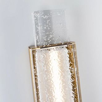 Настенный светильник 12x7x63см, LED, 18Вт, 4200K, Modelux ML.542.630 BS Латунь