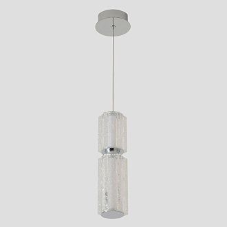 Светильник подвесной *7,5*27,5-57- 207 см, *LED*23W, 4000K, Crystal Lux Antique ANTIQUE SP23W LED CHROME, Хром