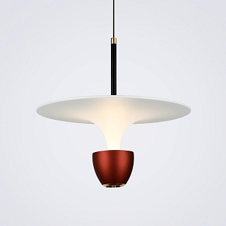 Подвесной светильник 29*8*130 см, LED 10W, 4200K, Черный LED4U L8755-1 BR