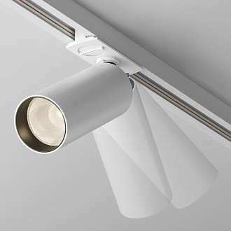 Светильник 16 см, 12W, 3000K, Maytoni Unity Focus LED TR021-1-12W3K-W-D-W, белый, 24°, Dim Triac