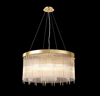 Люстра Ø600 x H300 (1200), мм, 9*40W (360W), H GOLD (Золото) NewRgy F15-D600 H-GOLD