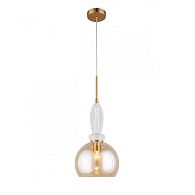 Подвесной светильник 20*55-150 см, 1*E14, 40W, Aployt Kristel APL.304.16.01, бронзовый