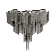 Потолочная люстра 100 см, Loft IT Stream 10208/1000C Gunmetal, черный хром