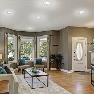 Светильник 19*4 см, 20W, 3000К, IP 20 NOVOTECH LUNA 357575 белый, теплый свет