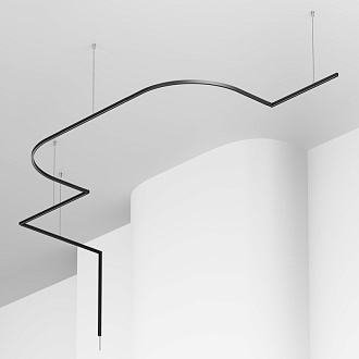 Шинопровод 100 см, Maytoni Technical  Busbar trunkings Levity TRX184-111B черный