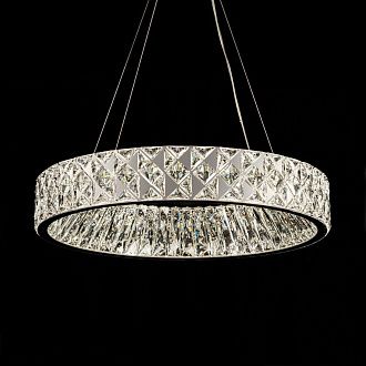 Люстра *60*10 см, LED*56W, 3000-6000K, Modelux  ML.335.600 CR, Хром