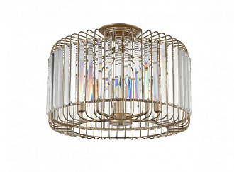 Потолочная люстра  51*37 см, 5*E14 шампань Vele Luce Angelica VL3044L05