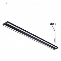 Подвесной светодиодный светильник Novotech Iter 358446, 60W LED, 4000K, черный