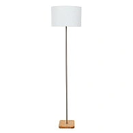 Торшер 35*35*150 см, 1*E27*40W, Arte Lamp Charlie A5071PN-1SS, Матовое Серебро