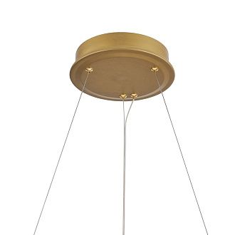 Люстра *68,5*70-120 см, *LED*65W, 3000K, Favourite Mirabella 4754-7P, латунь