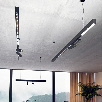 Модульный светодиодный светильник Novotech Ratio 358101, 6W LED, 4000K, черный