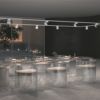 Трековый светильник Maytoni Track TR006-1-12W3K-W4K, белый, LED, 12W, 4000K, 860Lm
