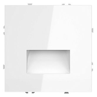 Подсветка светодиодная встраиваемая Voltum S70, белый  пластик  VLS070601